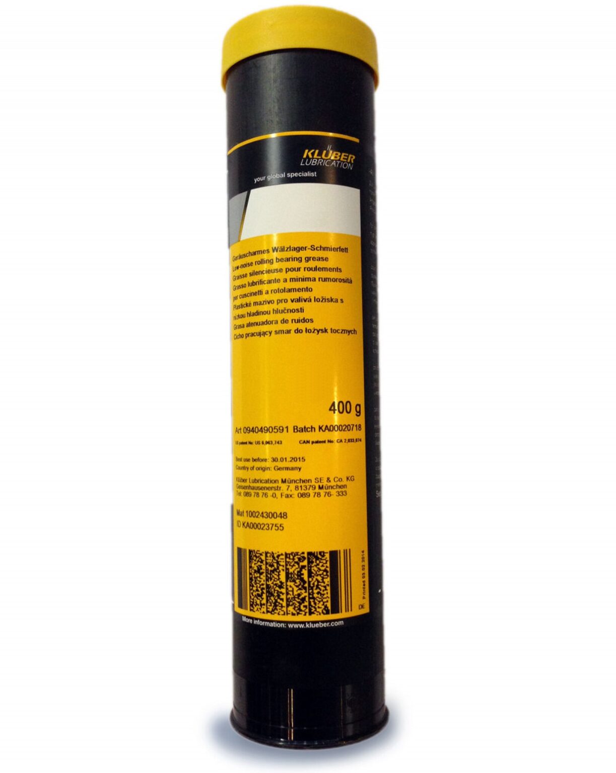 Kluber ASONIC GHY 72 (400g) Motorsport Parts Australia