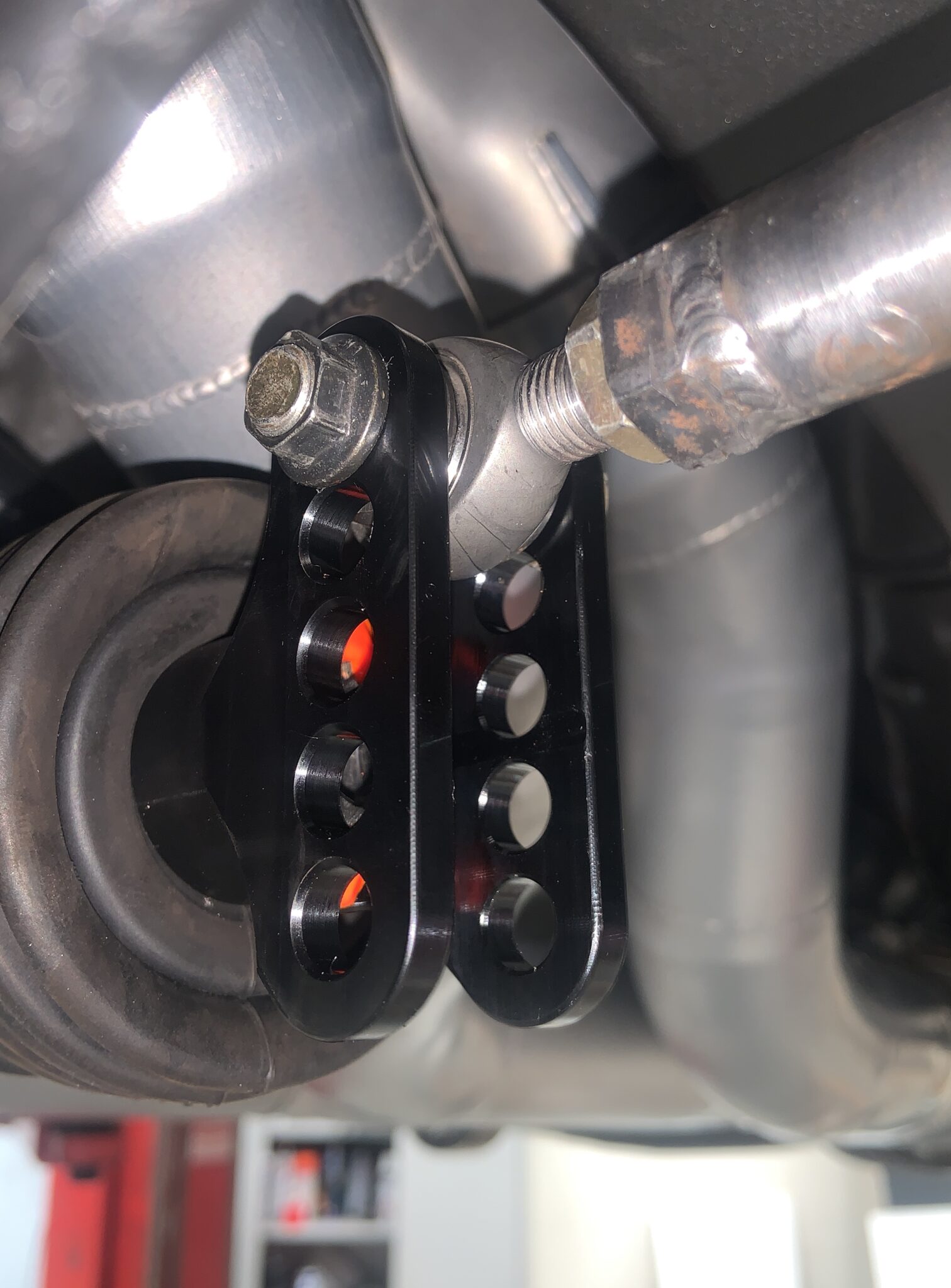 MPA Chrome Moly SPEEDWAY Steering Rack Clevis Motorsport Parts Australia