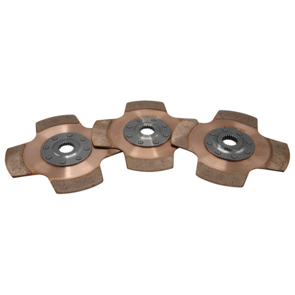 Tilton 7.25″ Metallic Paddle Clutch Disc Pack - 3 Plate (36)